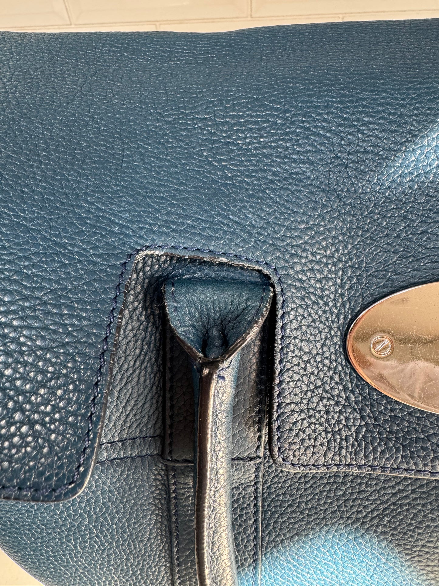 Mulberry Heritage Bayswater & Liner - Dark Blue