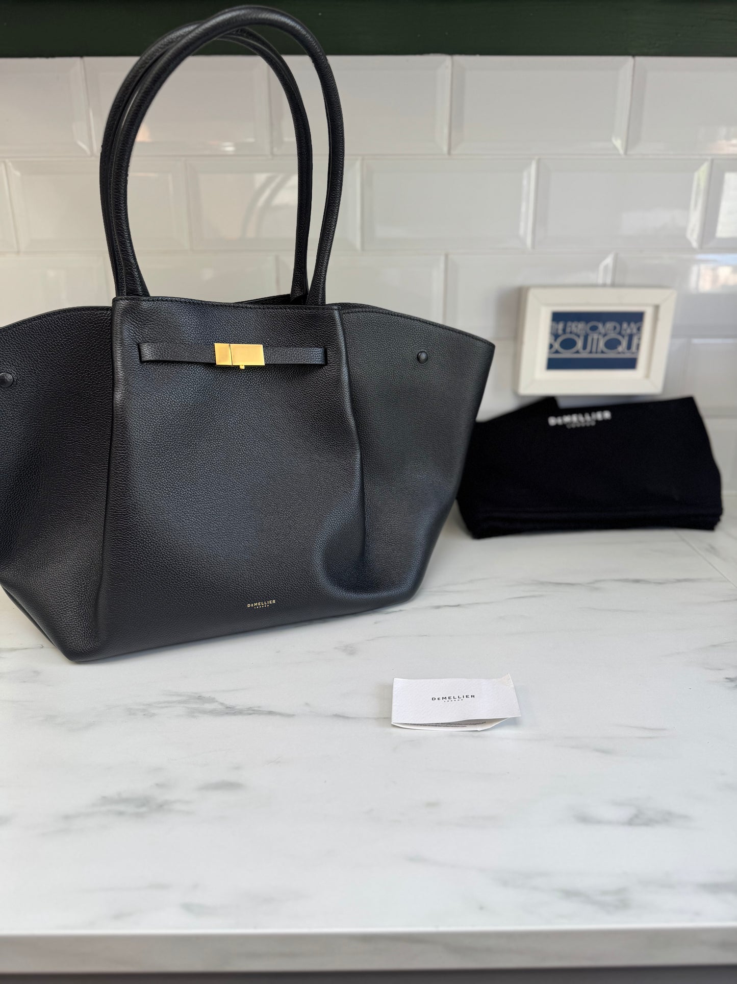 Demellier New York Tote - Black