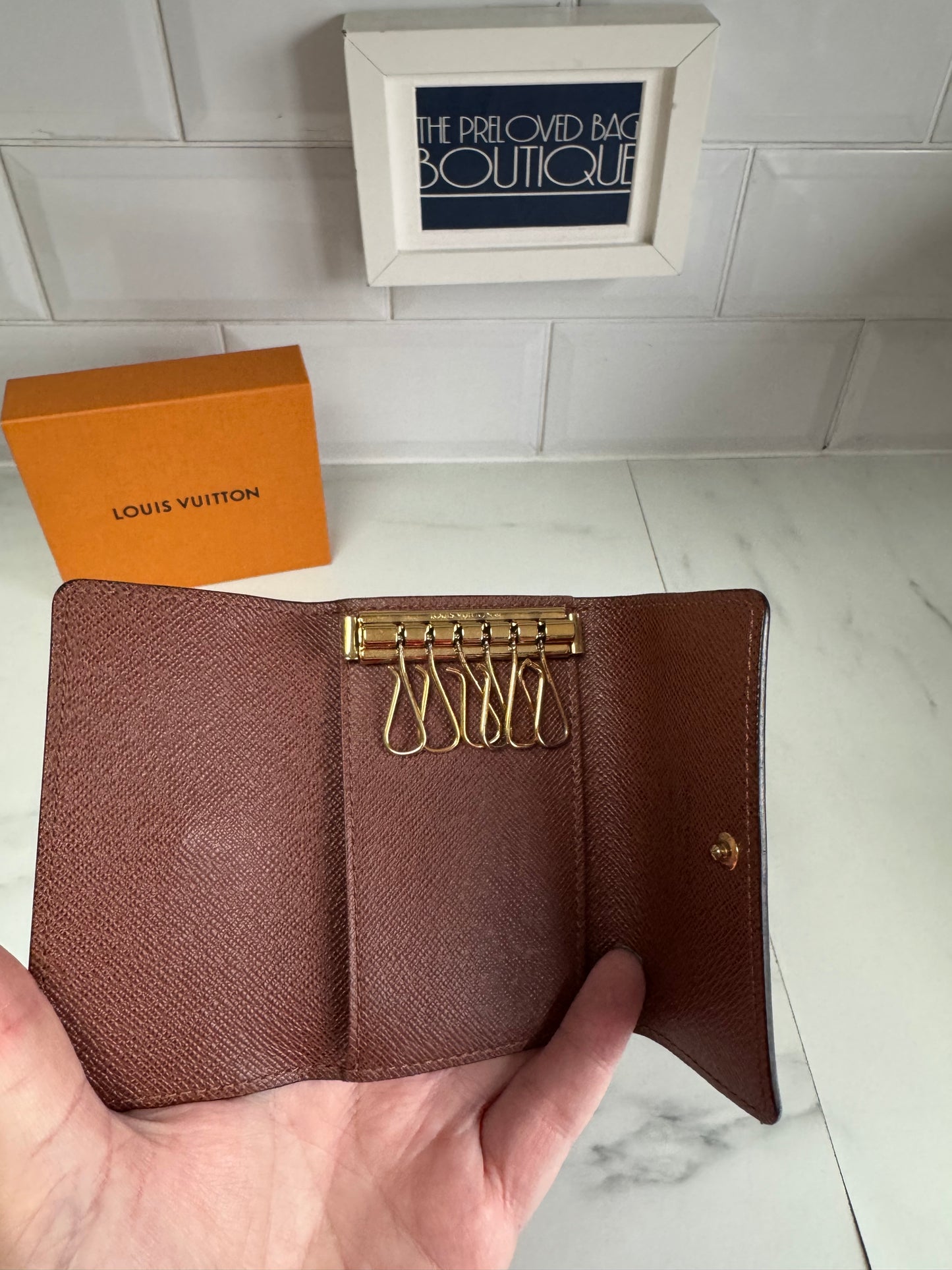 Louis Vuitton 6 Key Holder - Monogram Brown