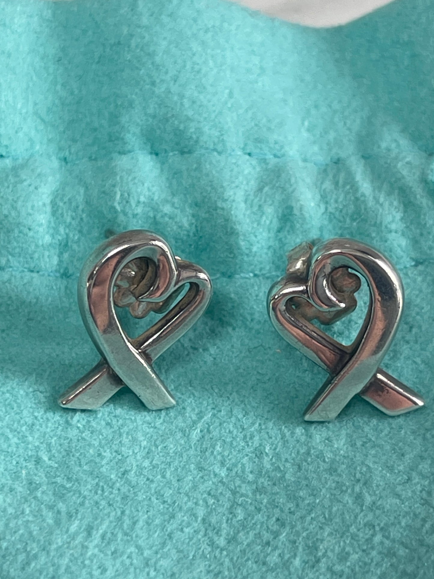 Tiffany & Co Paloma Picasso heart earrings