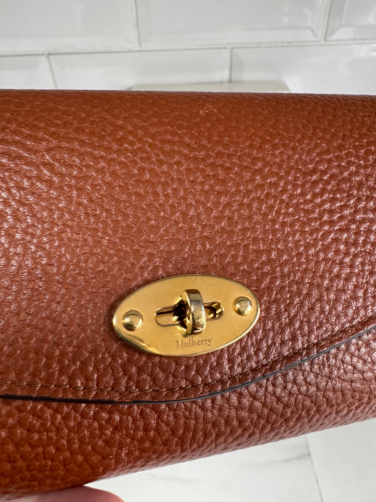 Mulberry Long Darley Wallet - Oak