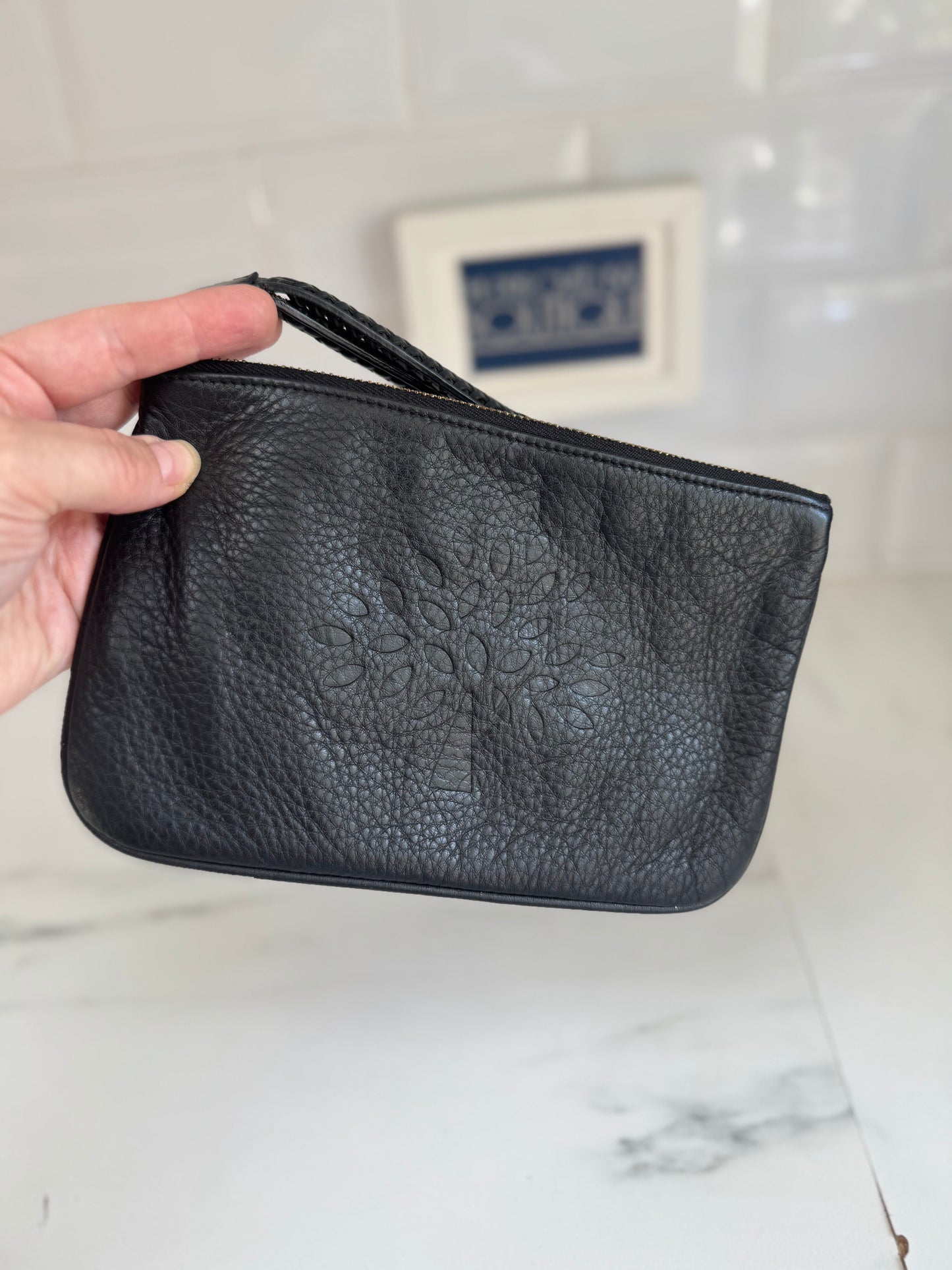 Mulberry Effie Wristlet Pouch - Black