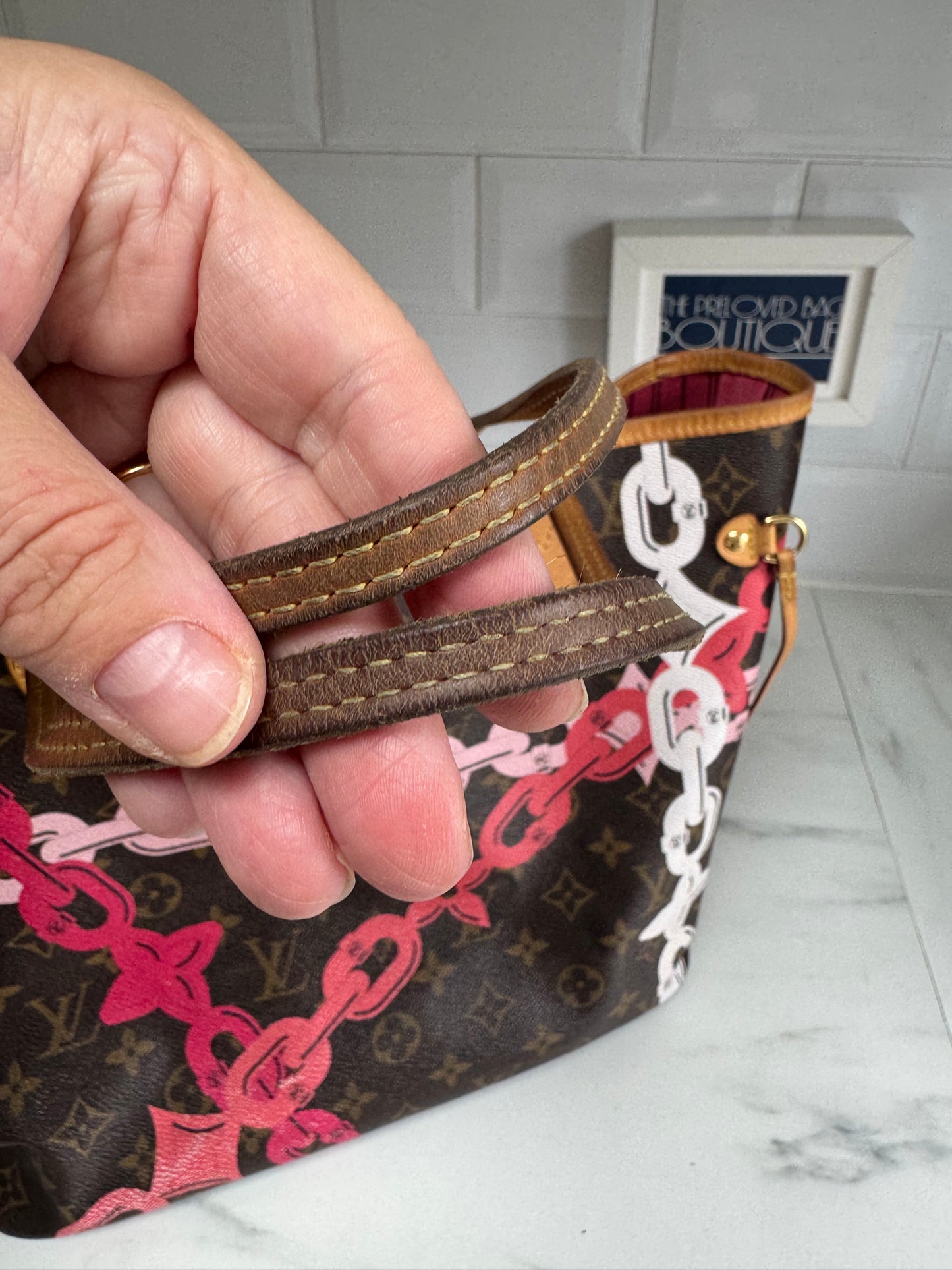 Louis Vuitton Limited Edition 2016 Bay MM Neverfull - Pink and Brown