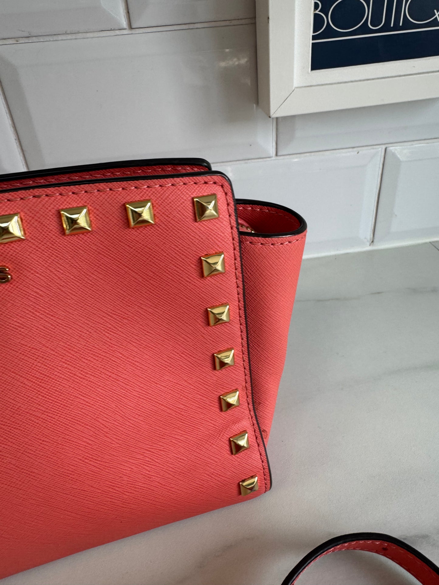 Michael Kors Selma Bag - Coral