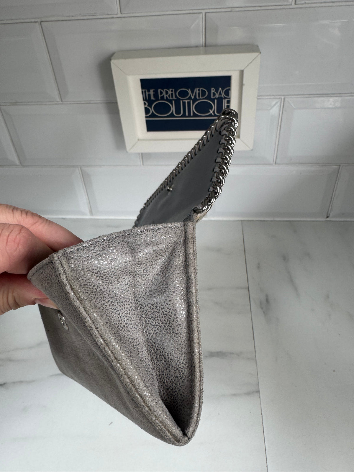 Stella McCartney Falabella Purse - Grey