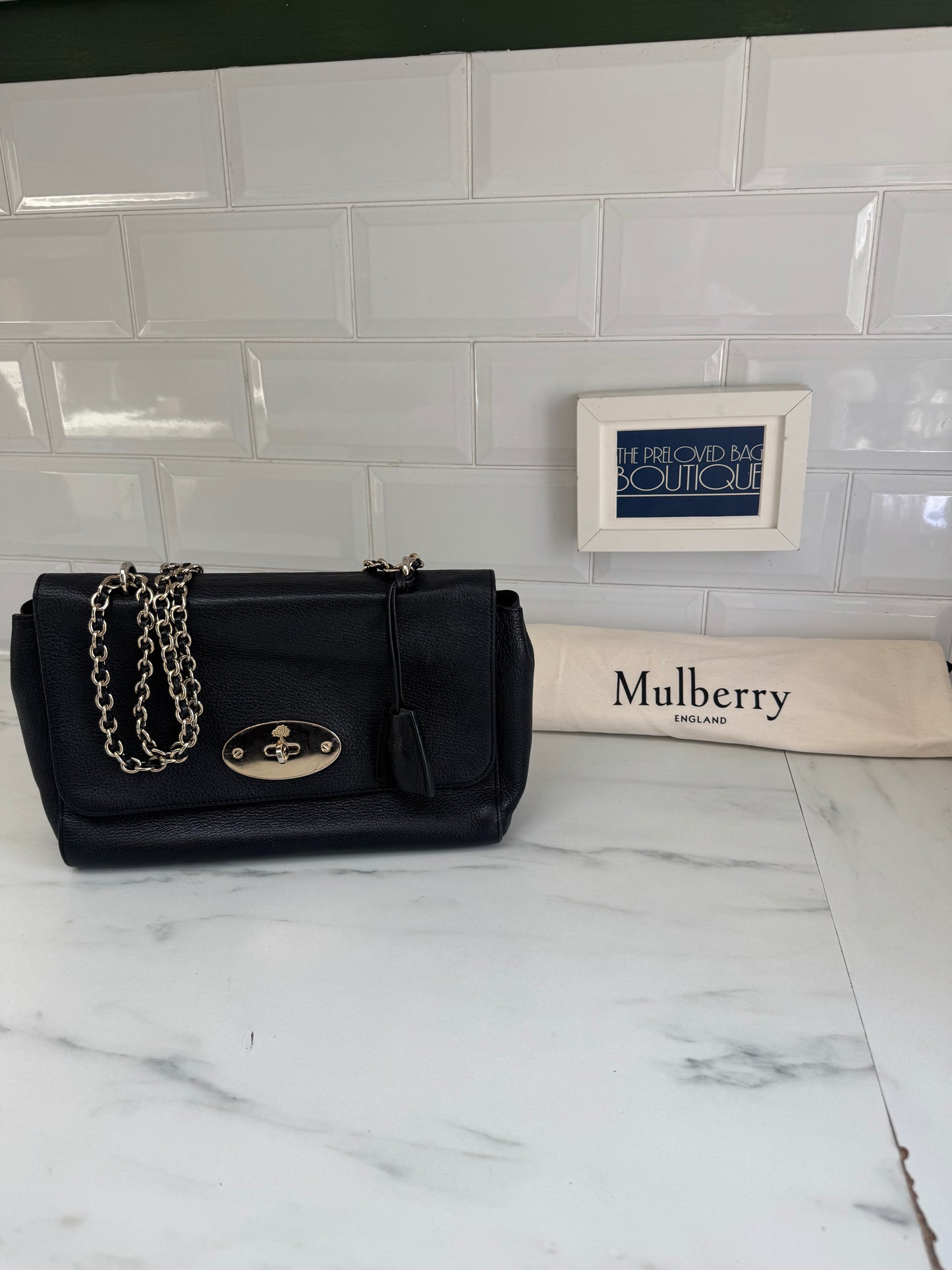 Mulberry Medium Lily - Black