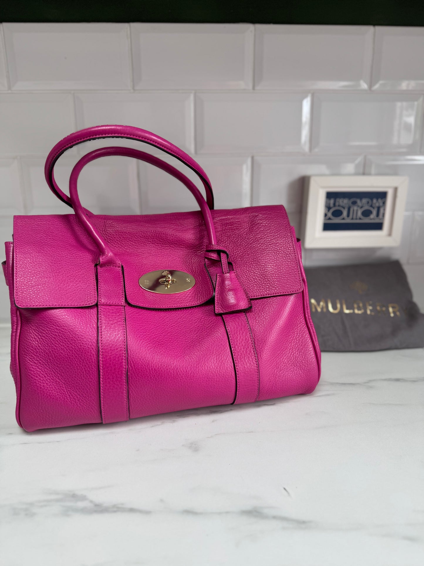 Mulberry Bayswater - FuschIa Pink