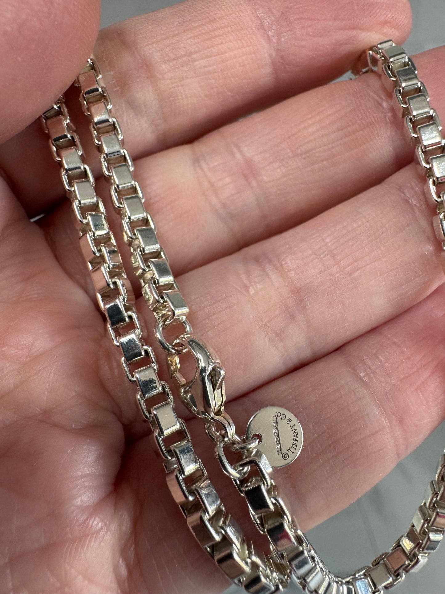 Tiffany & Co Venetian Links Necklace - Silver
