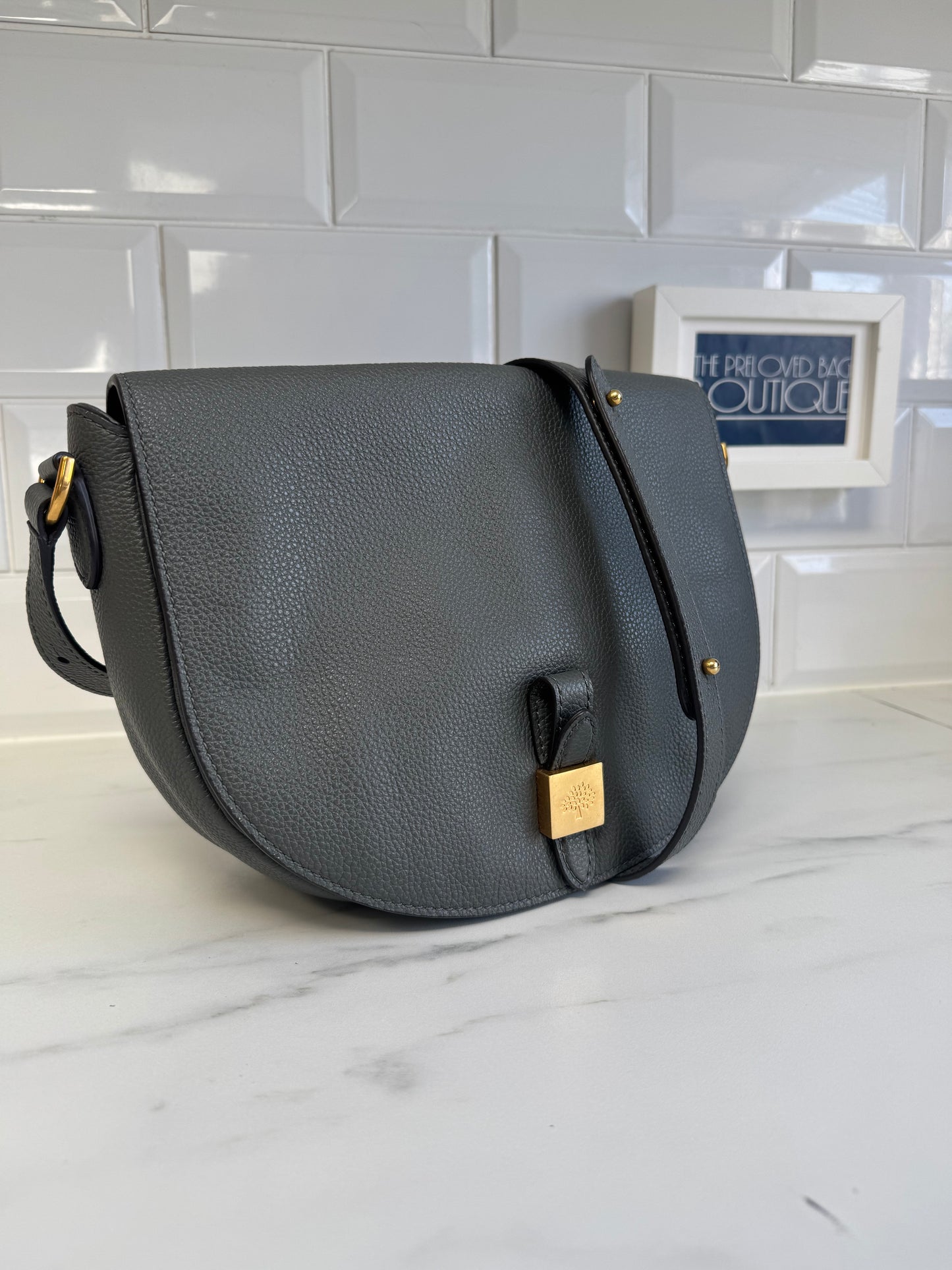Mulberry Small Tessie Satchel - Grey