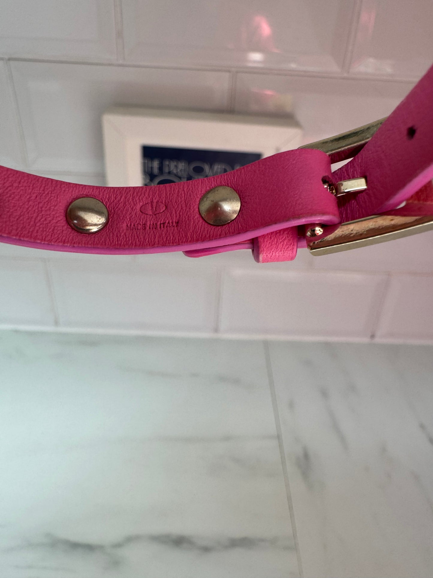 Valentino Garavanni Studded wrap bracelet - Fuschia Pink