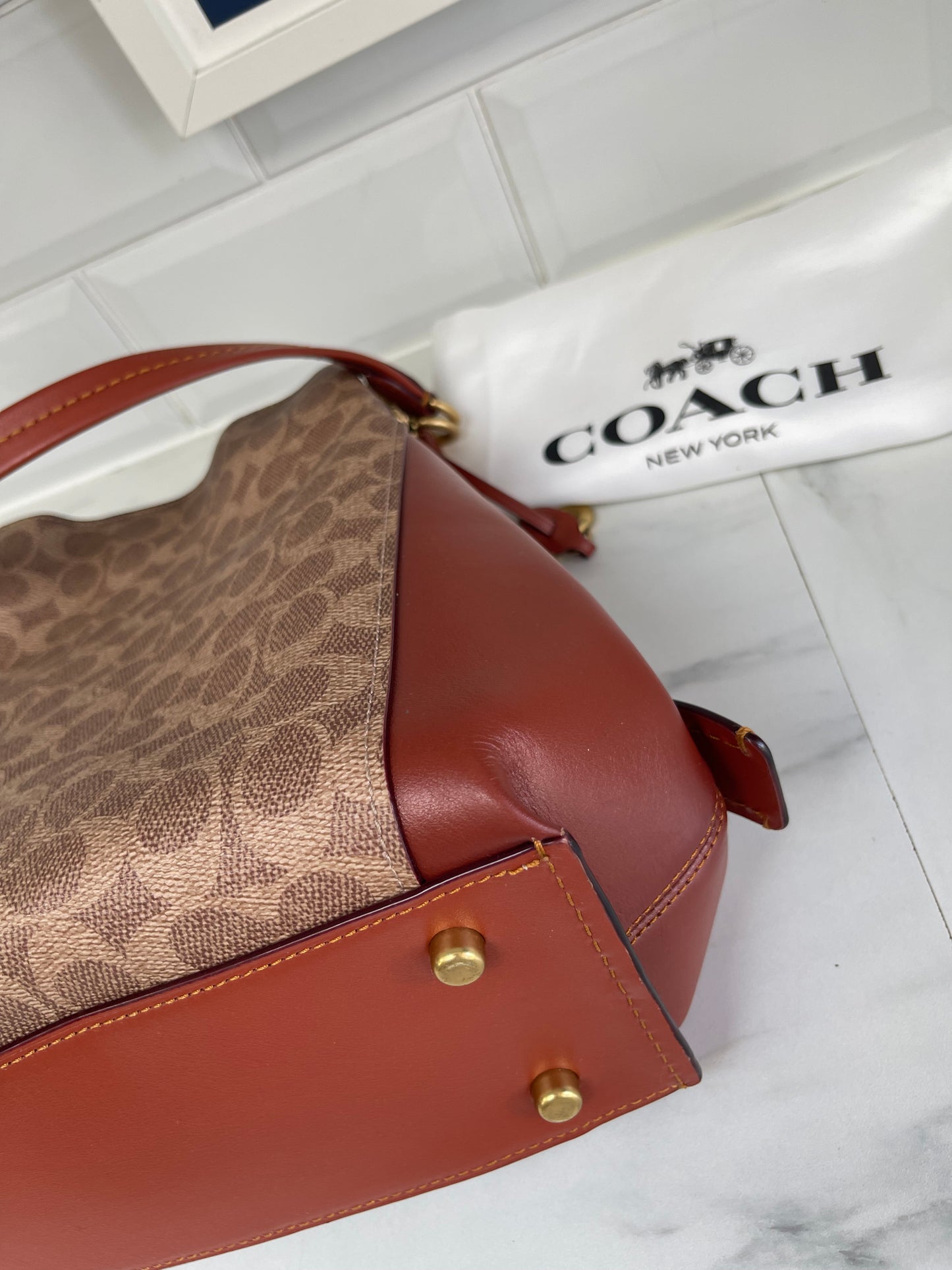 Coach Monogram Dalton Hobo