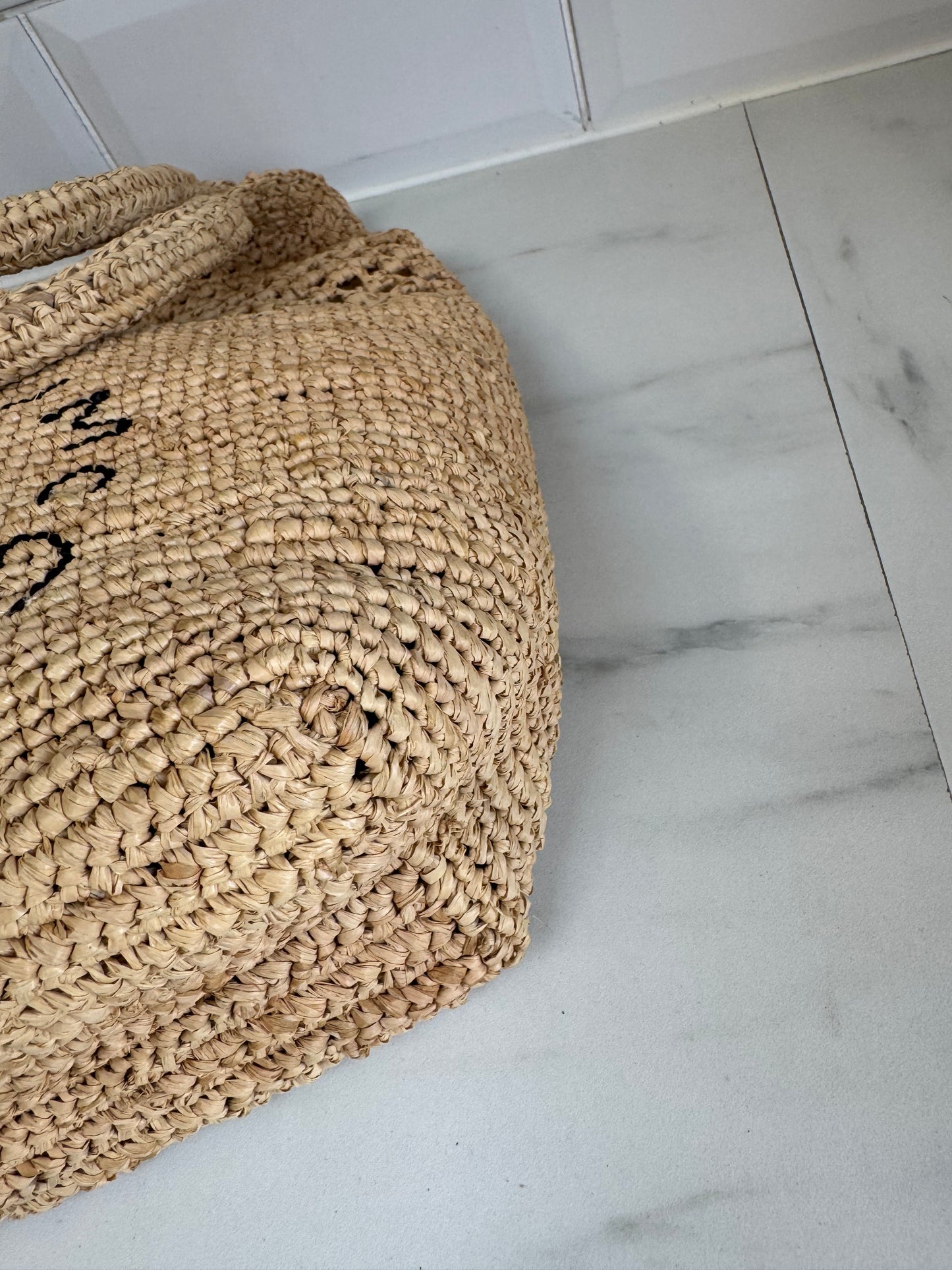 Stella McCartney Rafia Bag - Beige