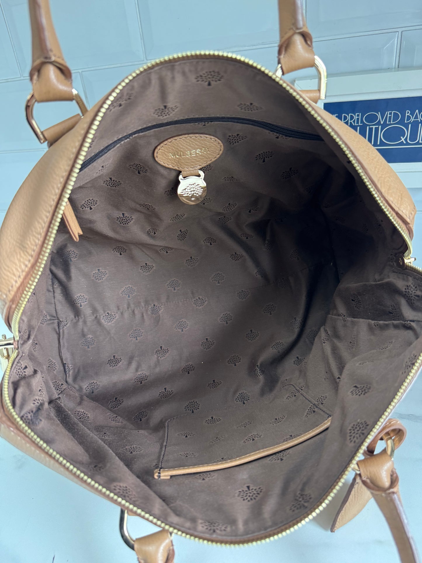 Mulberry Large Del Rey - Deer Brown