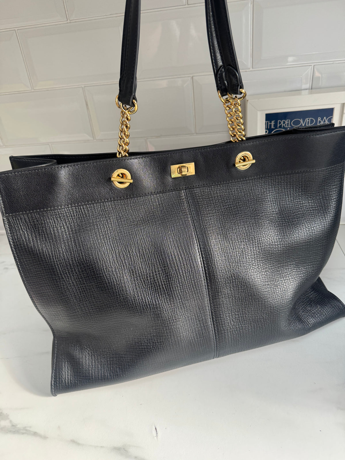 Anya Hindmarch Mortimer Tote - Black