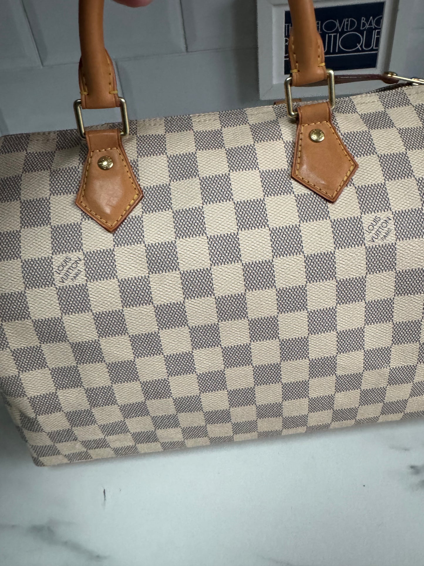 Louis Vuitton Speedy 30 - Damier Azure