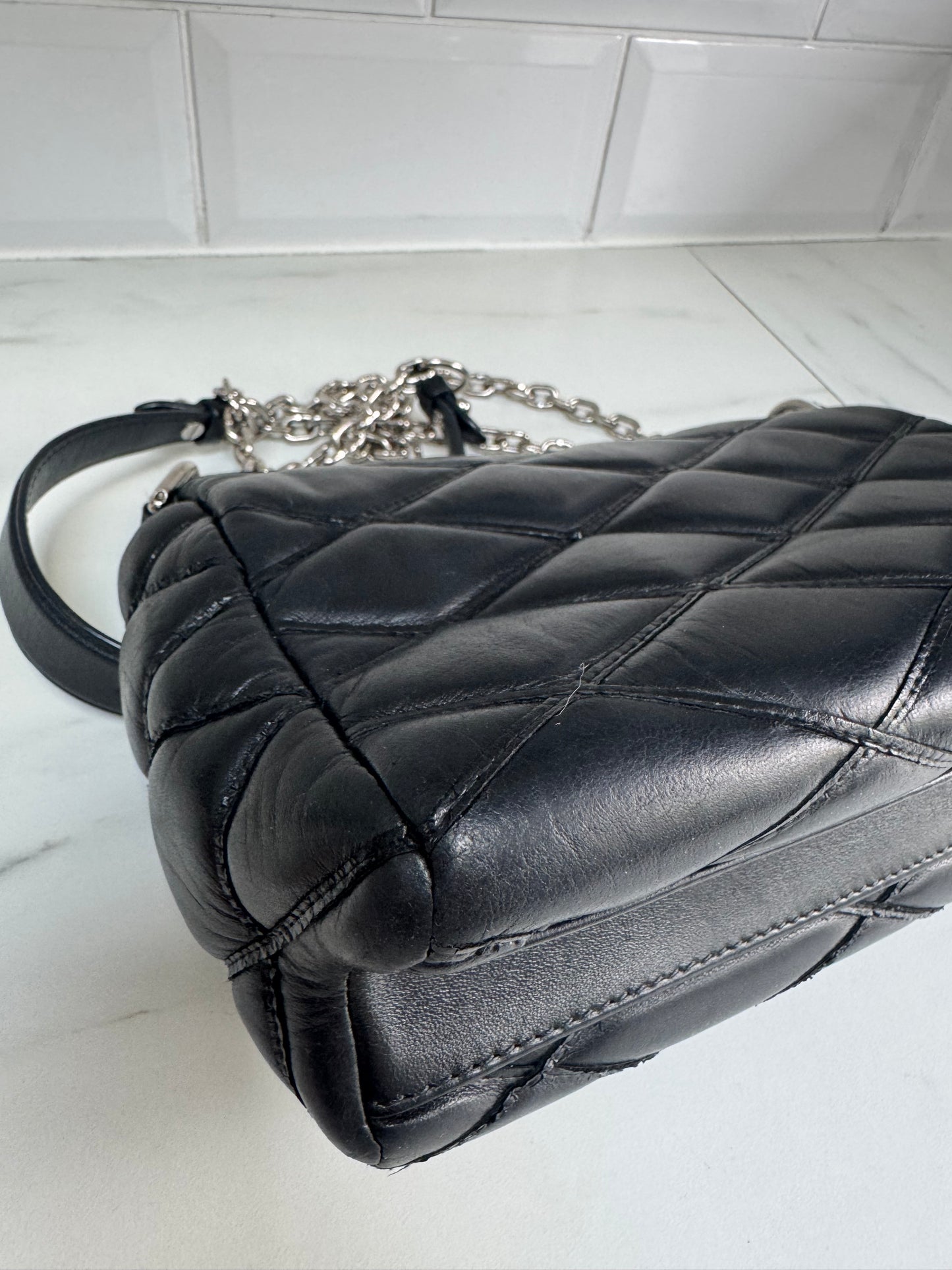Louis Vuitton Go-14 Malletage PM Quilted Leather - Black