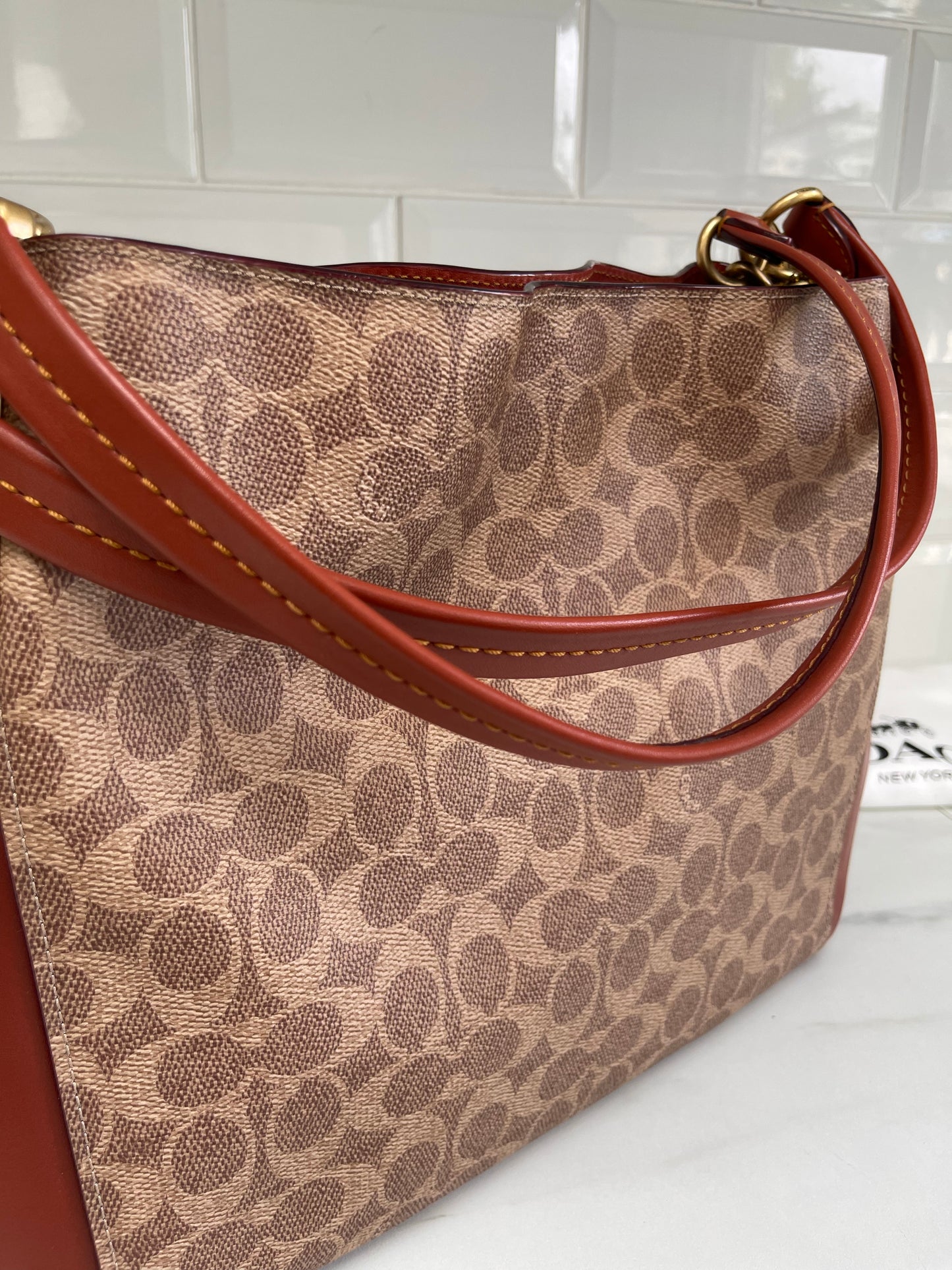 Coach Monogram Dalton Hobo