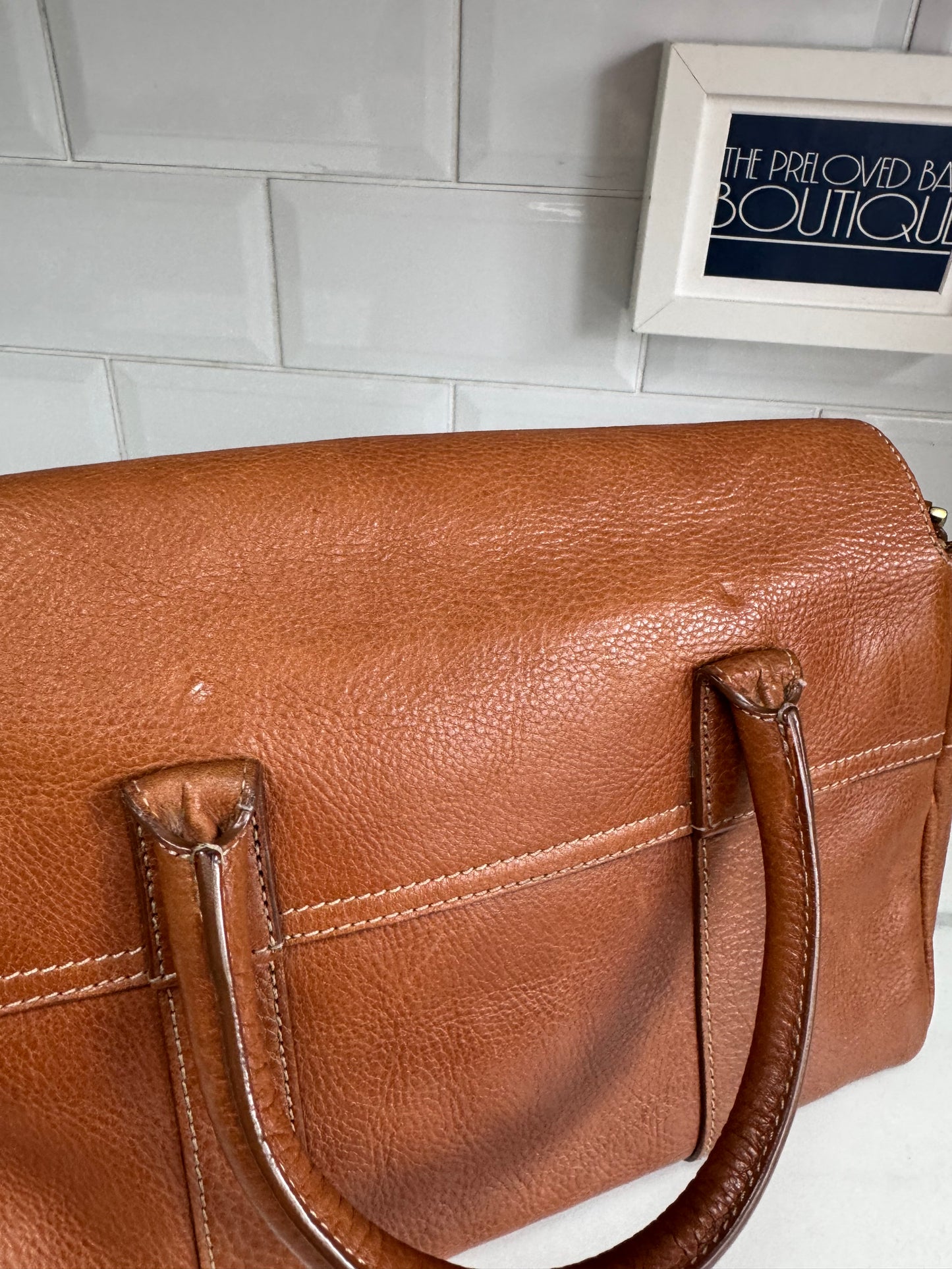 Mulberry SmallBayswater Satchel - Oak