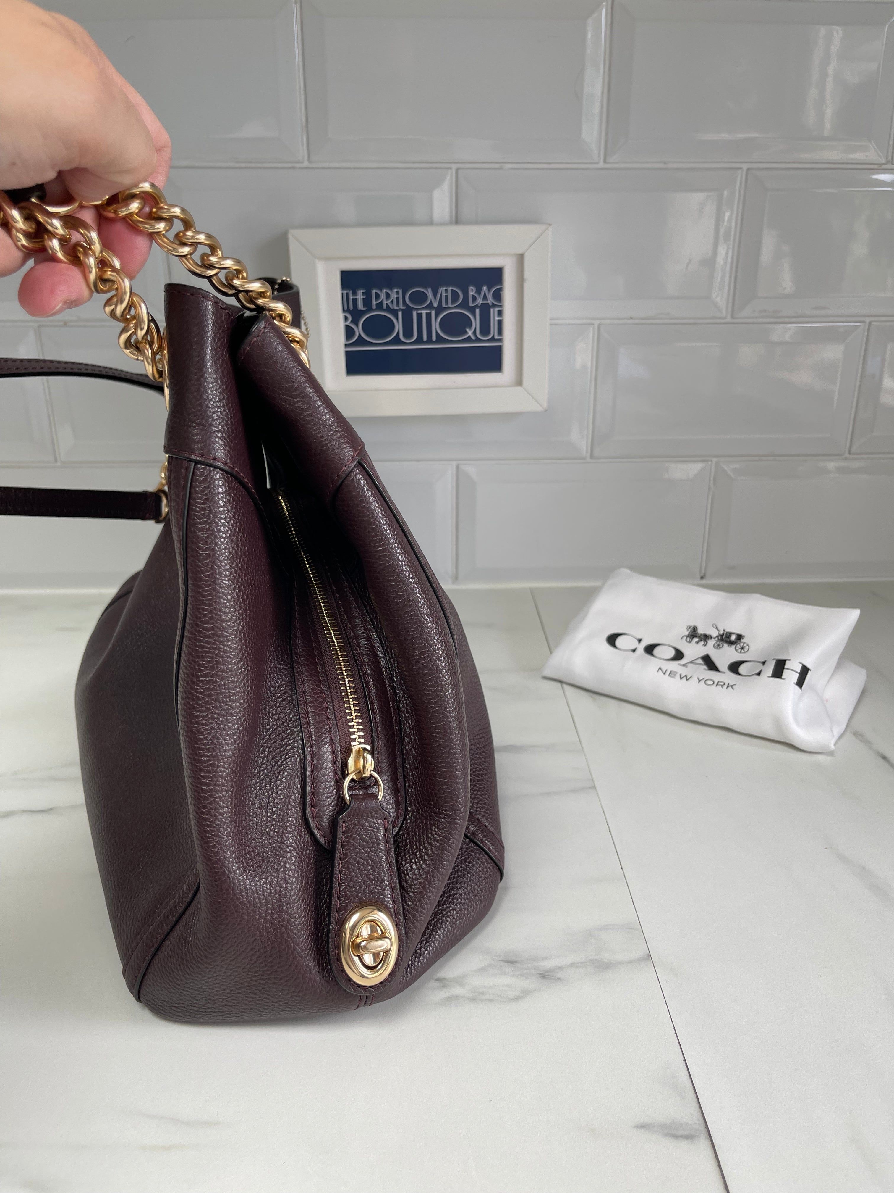 Coach turnlock outlet edie gunmetal