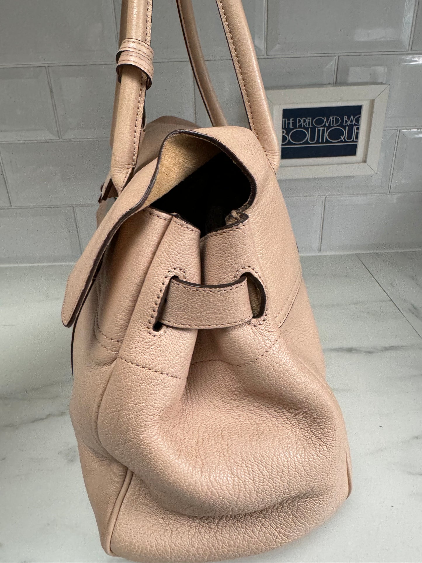 Mulberry Bayswater - putty/neutral/nude