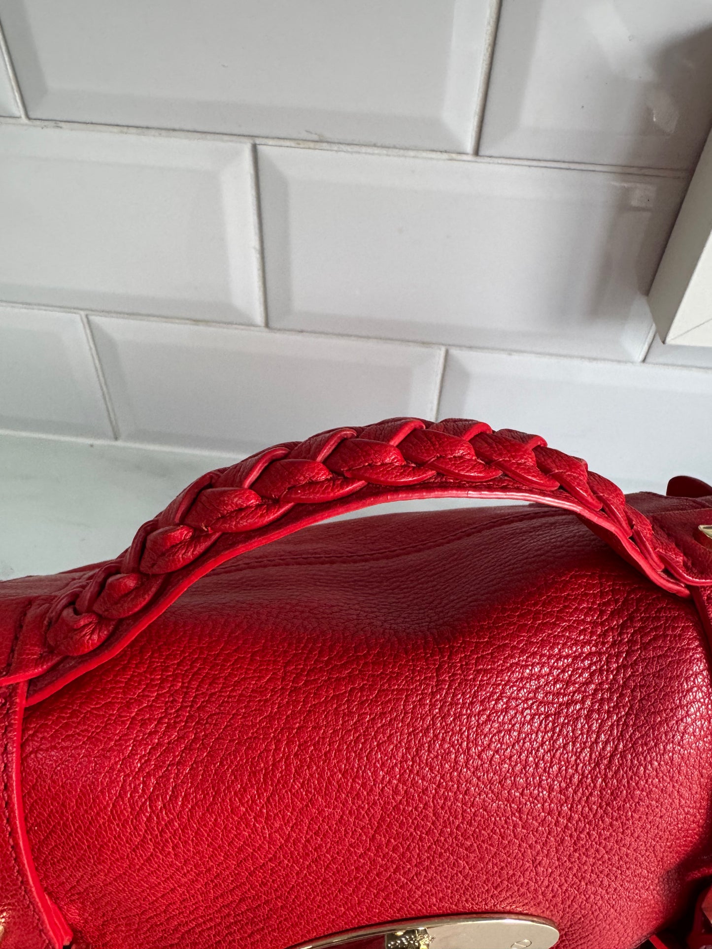 Mulberry Limited Edition “Valentines” Alexa - Red