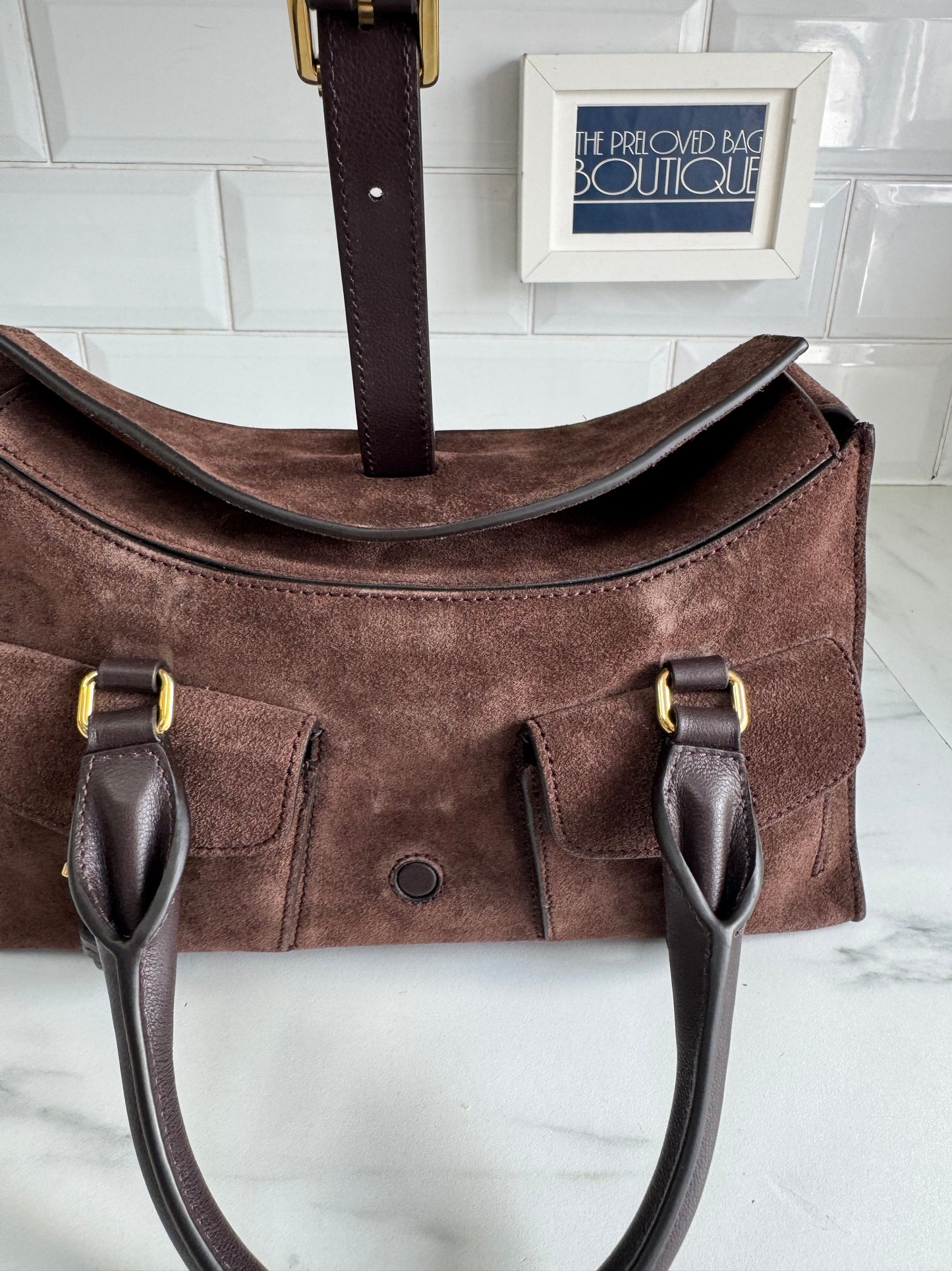 Mulberry Small Roxanne  - Chocolate