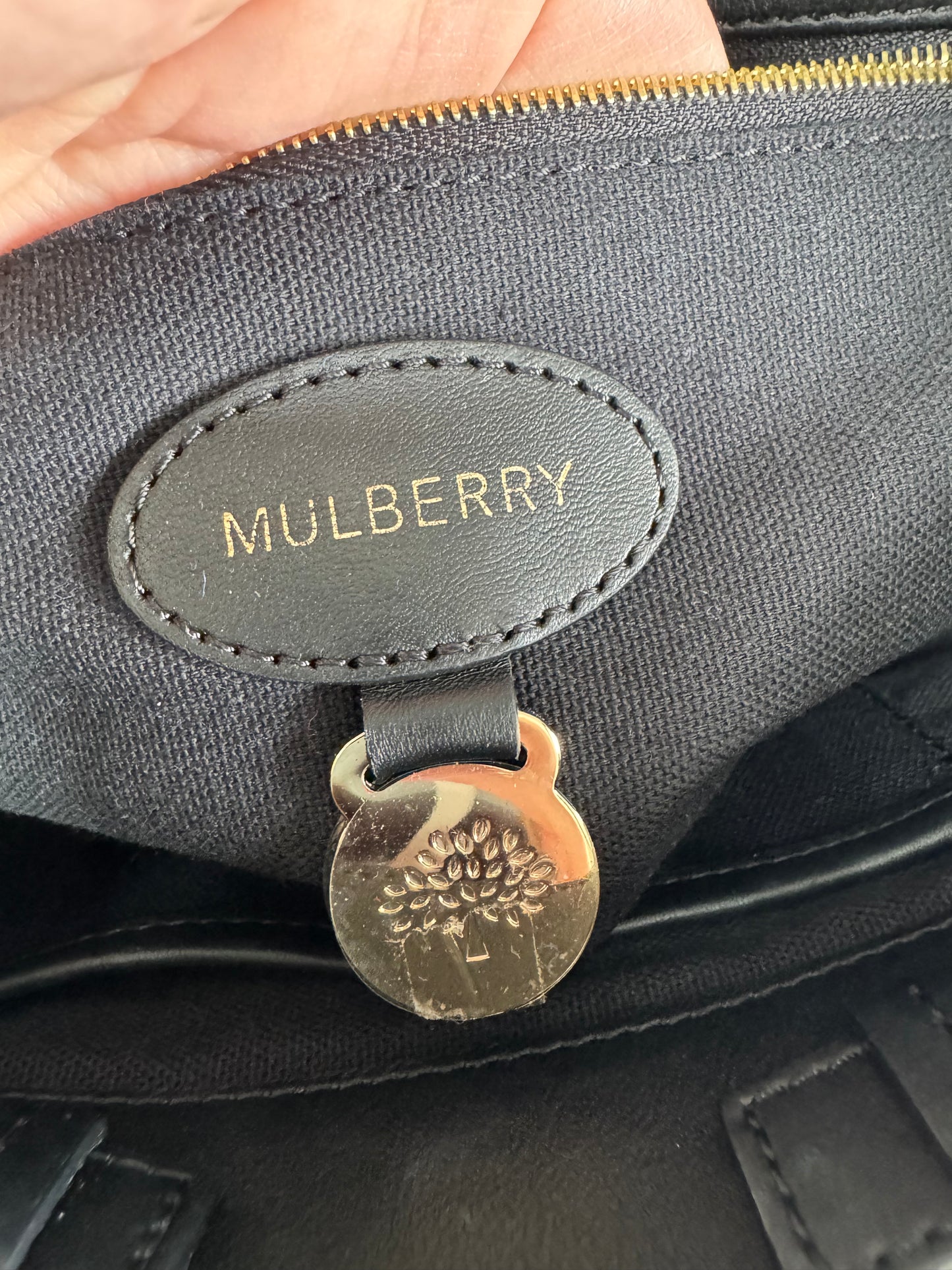 Mulberry Small Suffolk - Black