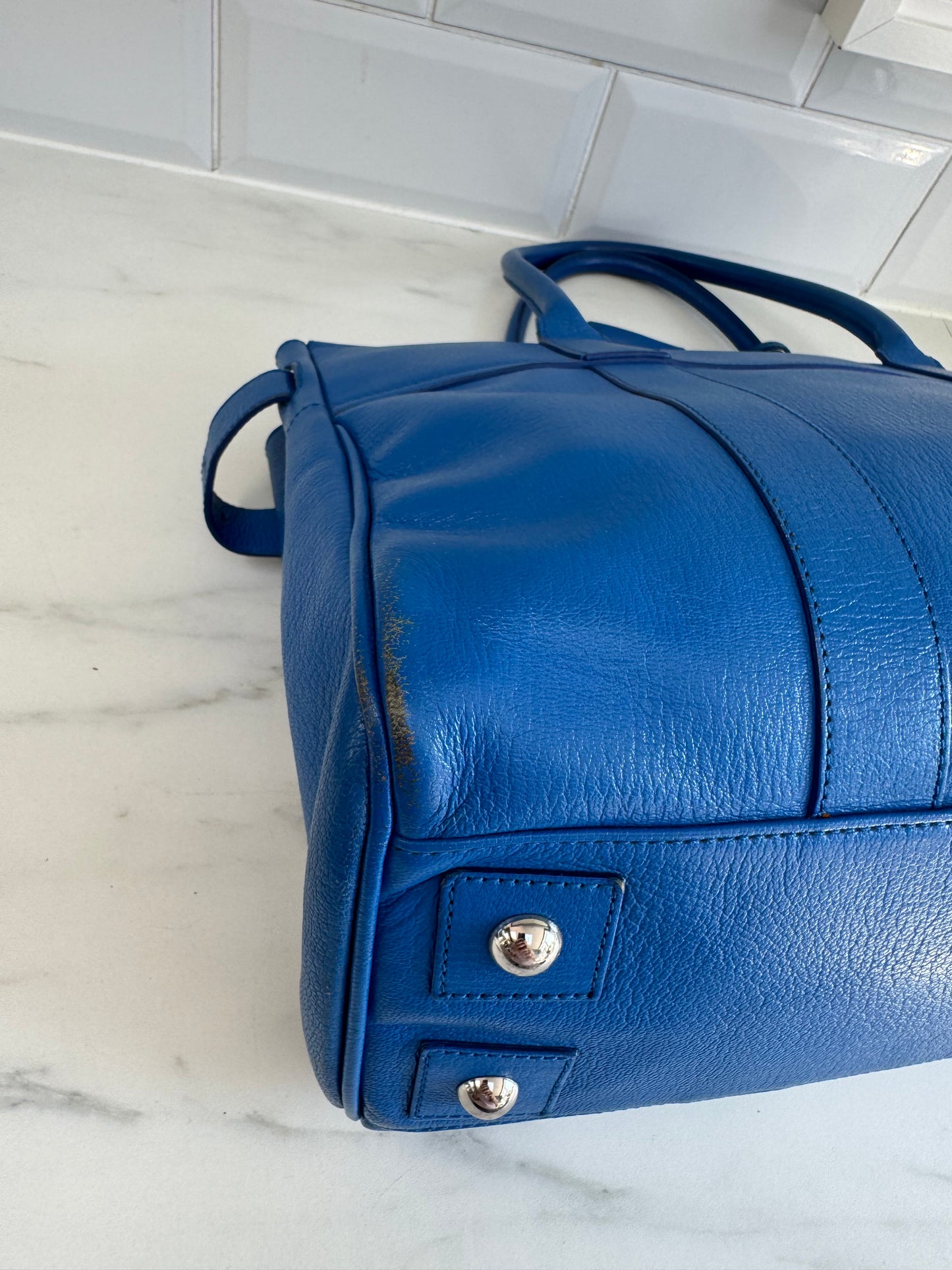 Mulberry Heritage Bayswater - Electric Blue