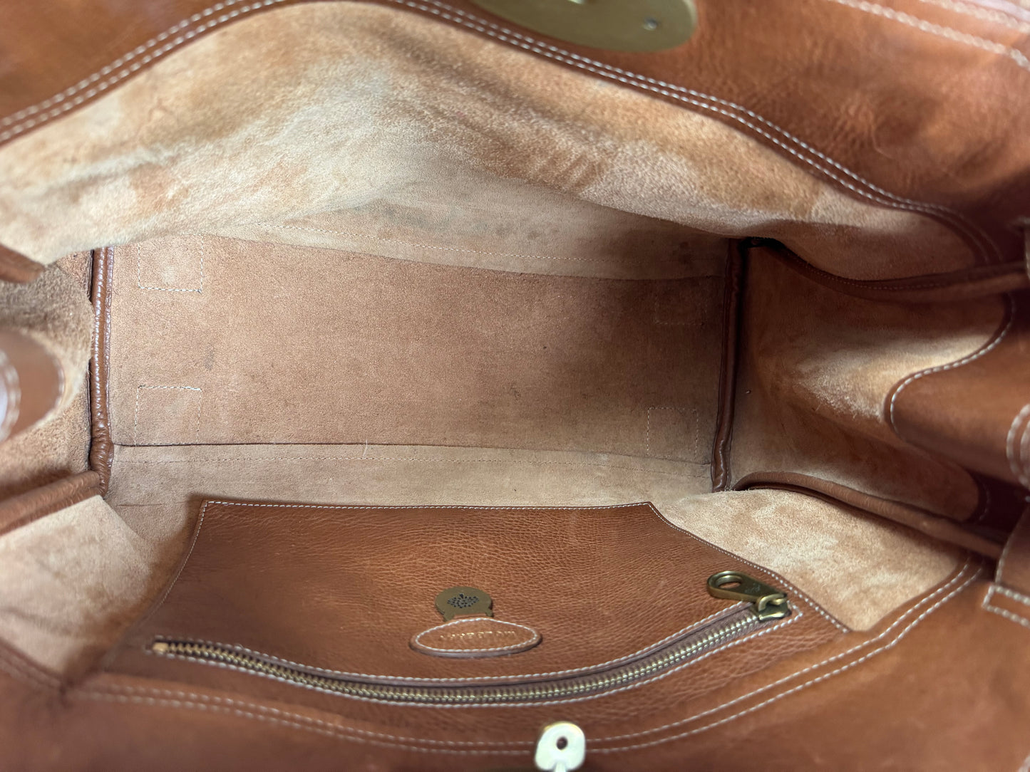 Mulberry Bayswater Open Top Tote - Oak