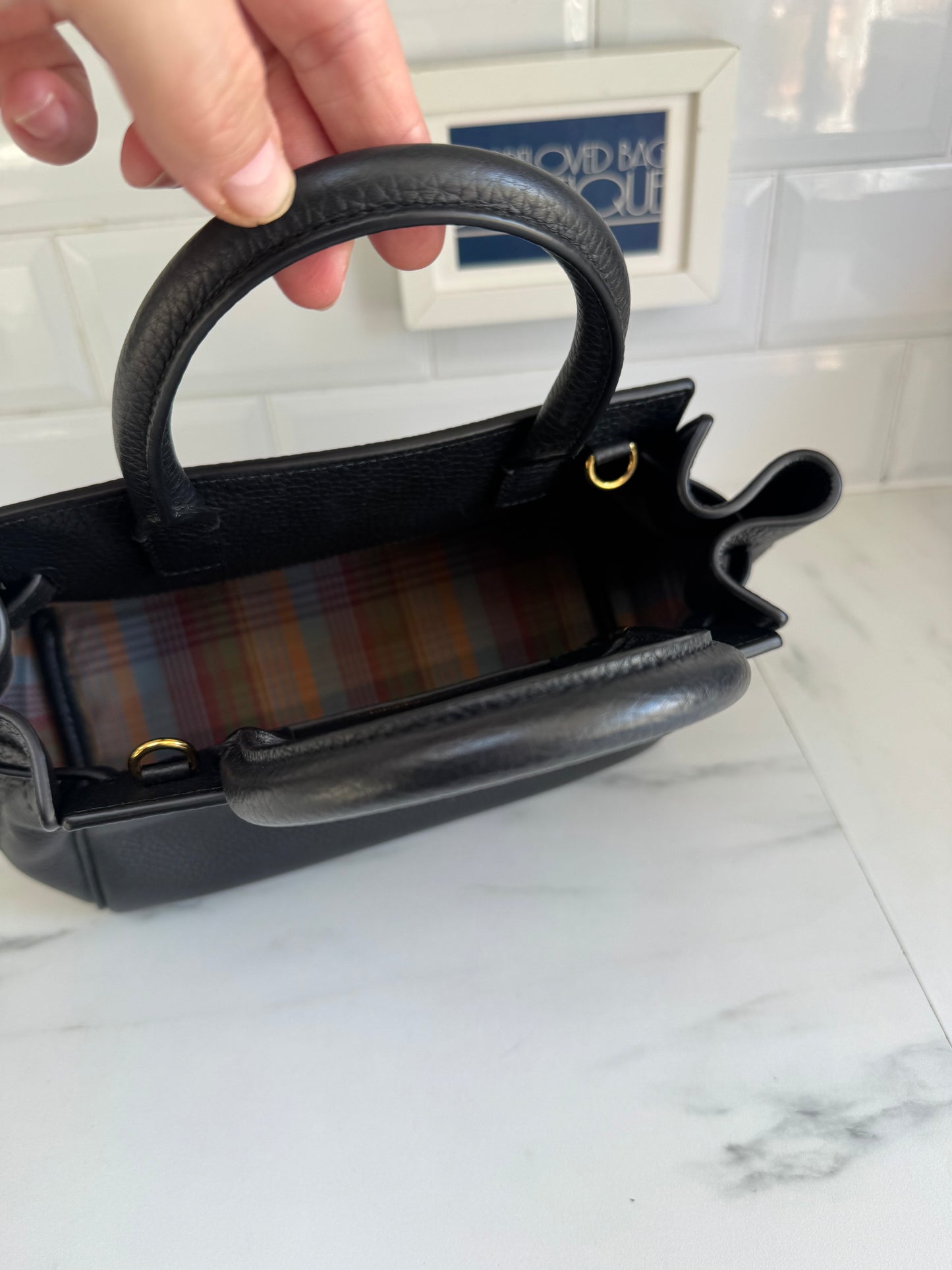 Mulberry Small Belted Bayswater - Black