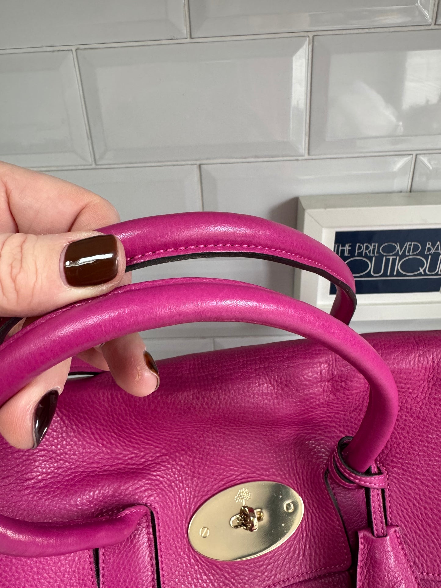 Mulberry Bayswater - FuschIa Pink