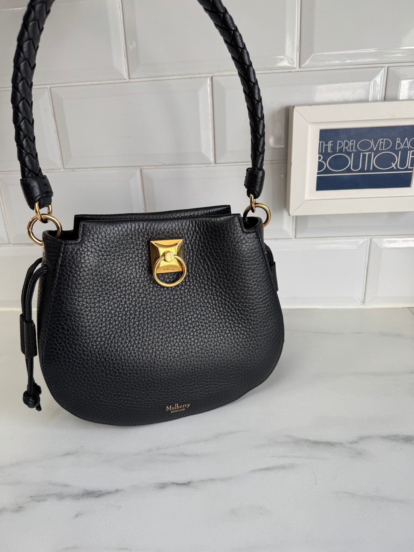 Mulberry Mini Iris Hobo - Black