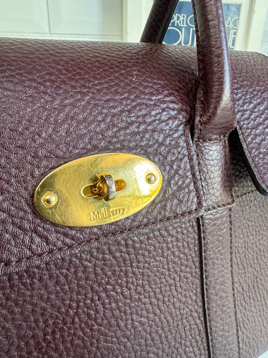 Mulberry Small Bayswater - Oxblood