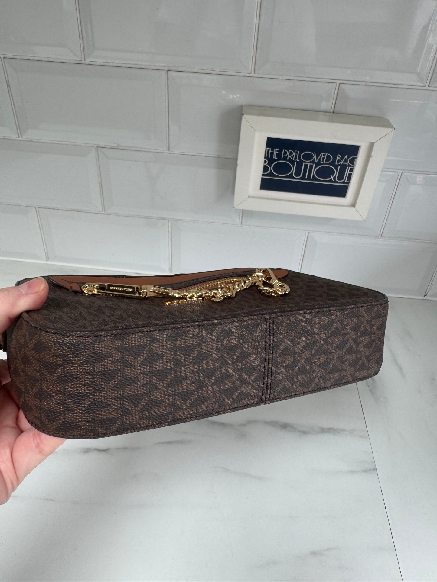 Michael Kors Jet Set Crossbody Bag - Brown