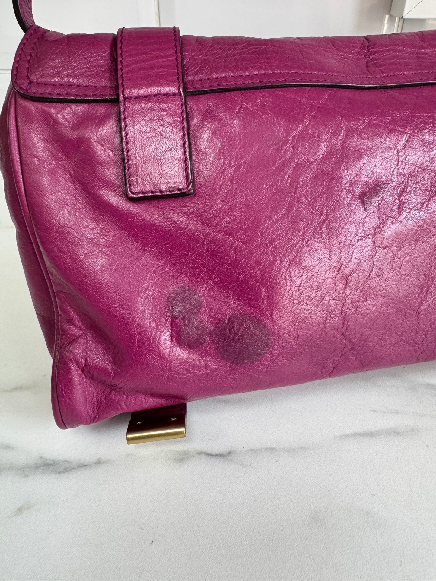 Mulberry Alexa Clutch - Plum