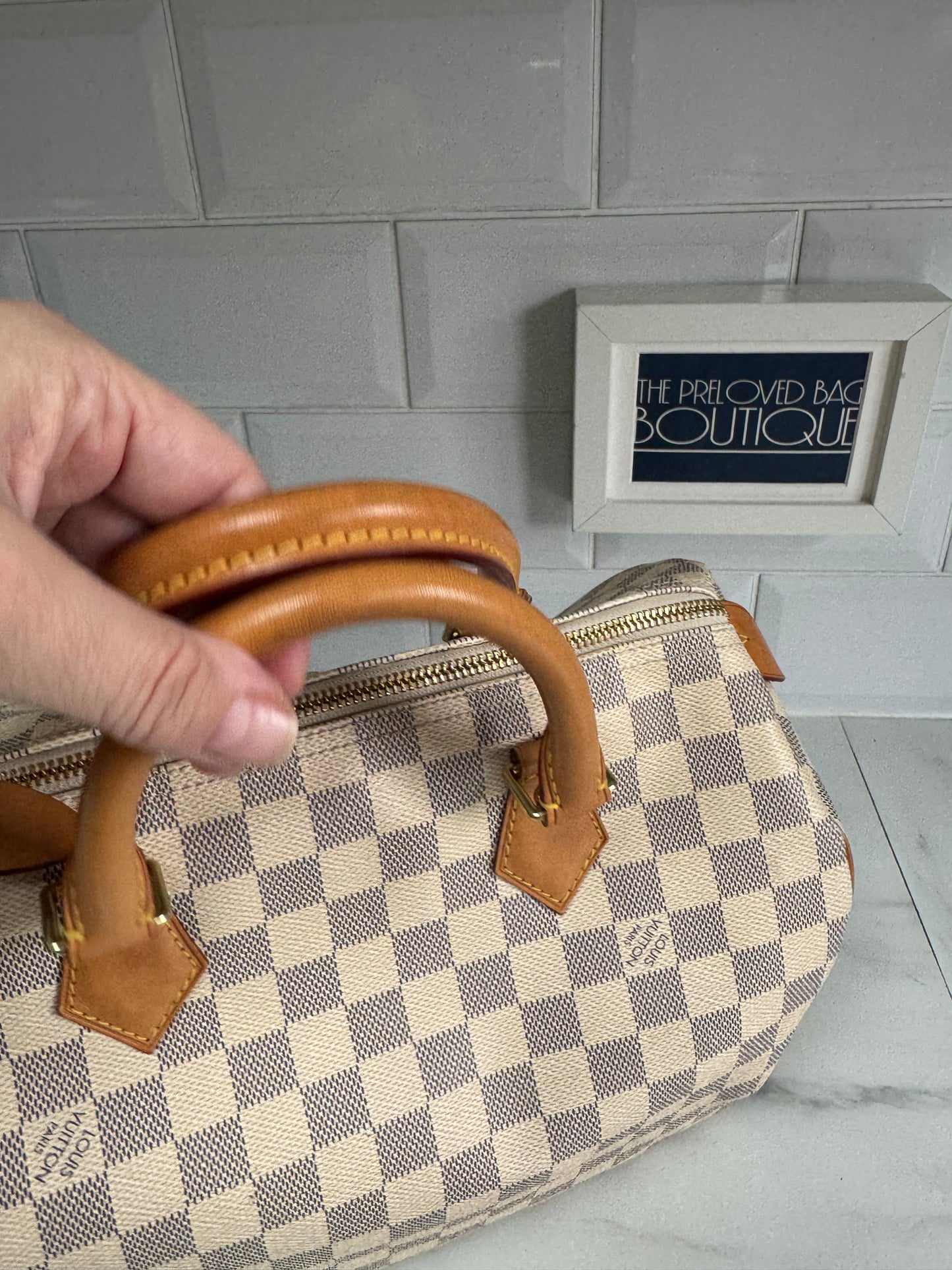 Louis Vuitton Speedy 30 - Damier Azure