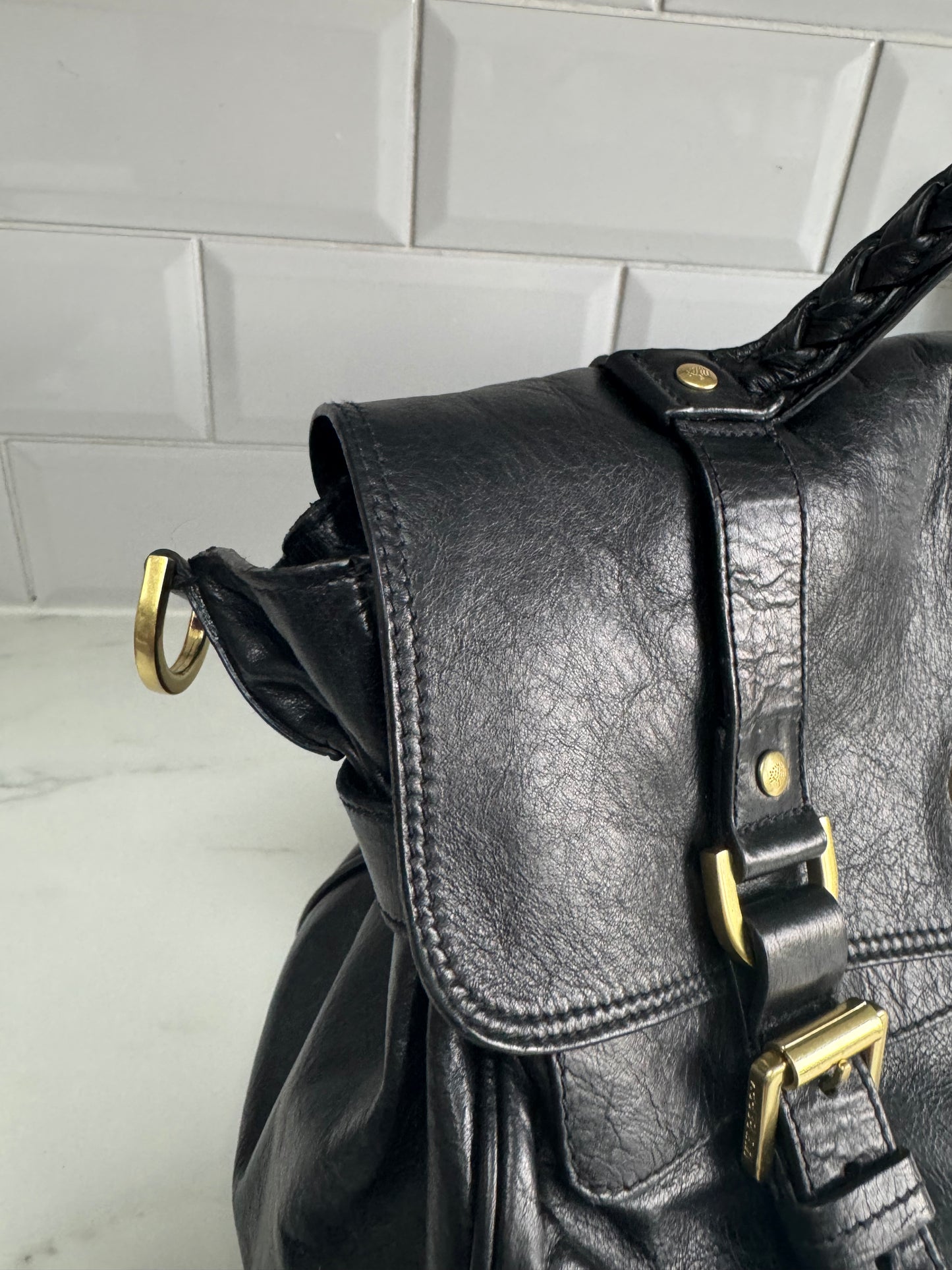 Mulberry Oversized Alexa - Black
