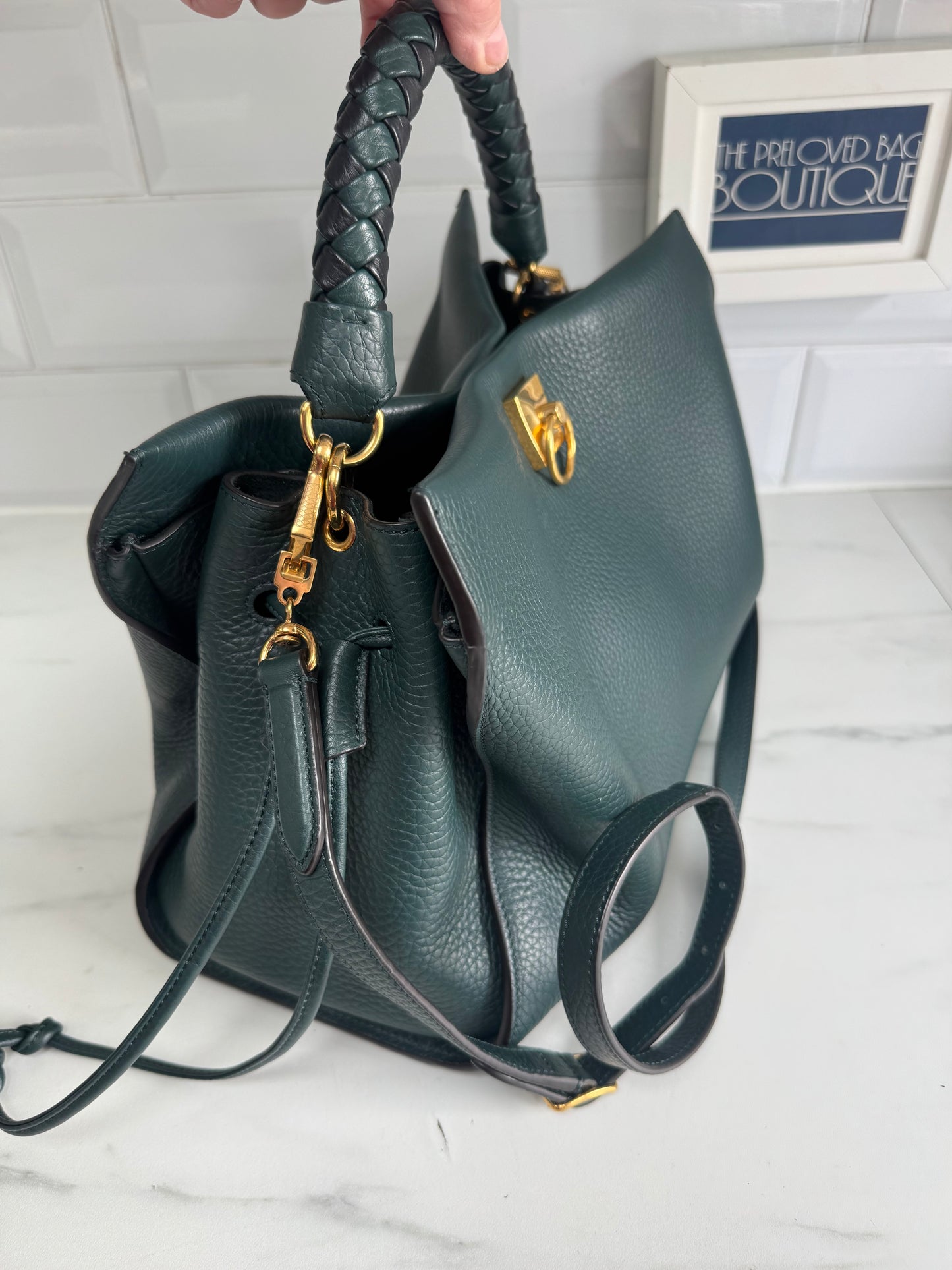 Mulberry Large Iris - Mulberry Green