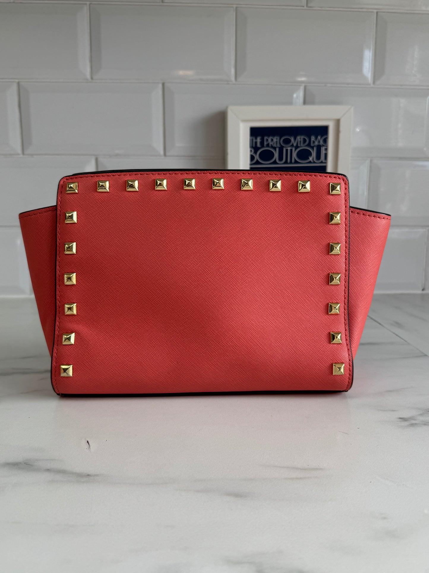 Michael Kors Selma Bag - Coral