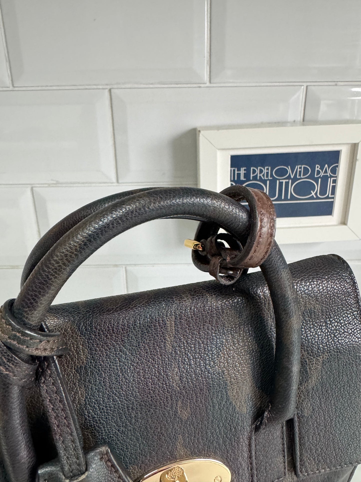 Mulberry Cara Delevigne Limited Edition Mini Backpack - khaki Green Camouflage