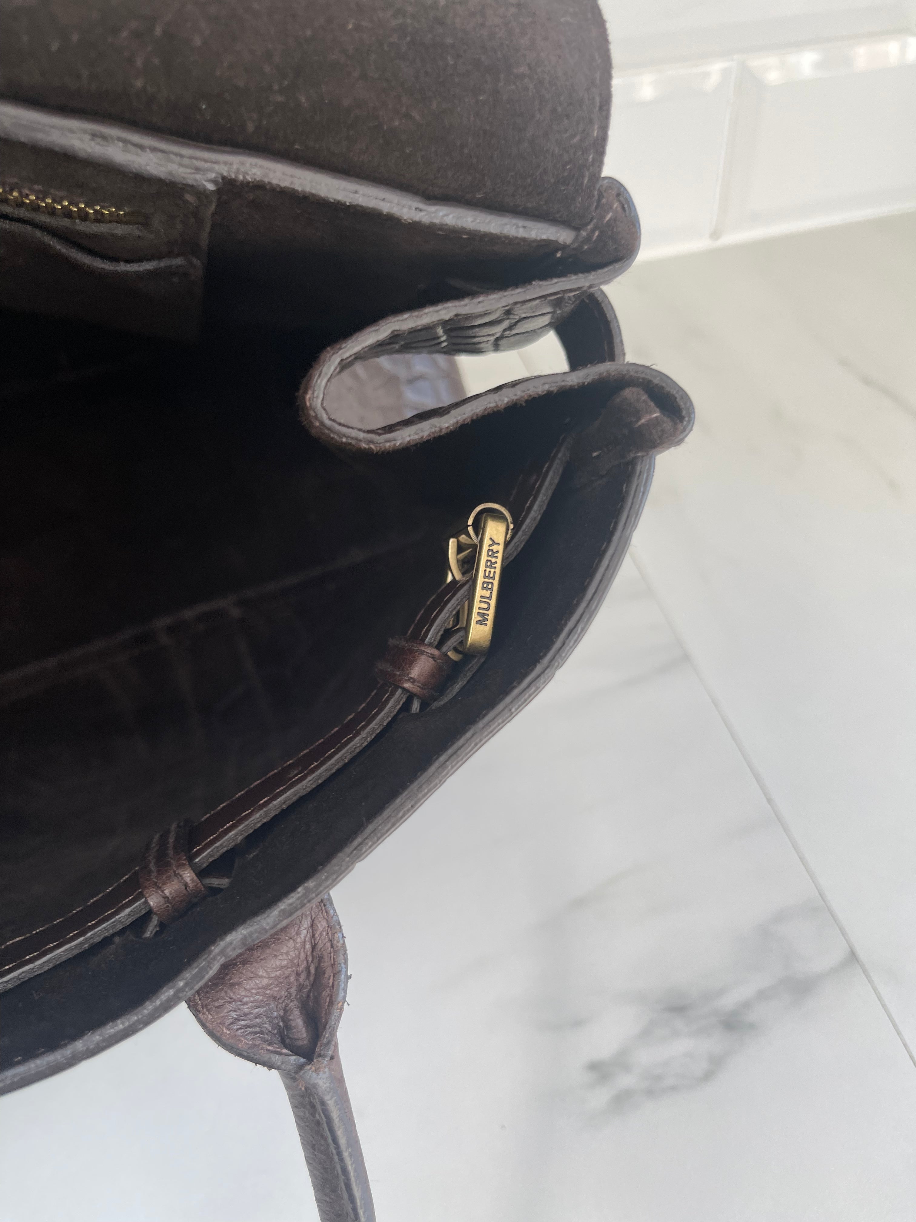 Mulberry bayswater belt discount bag