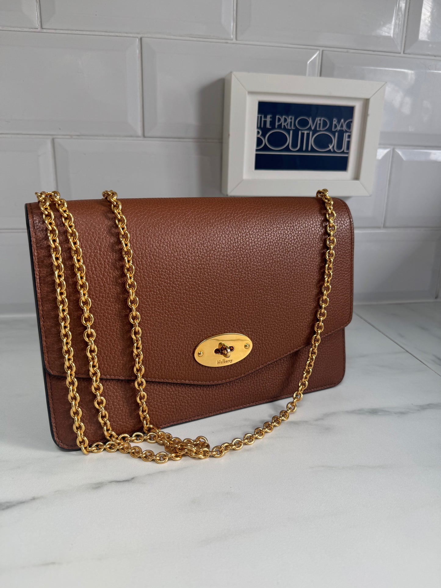 Mulberry Small Darley Shoulder Bag - Oak