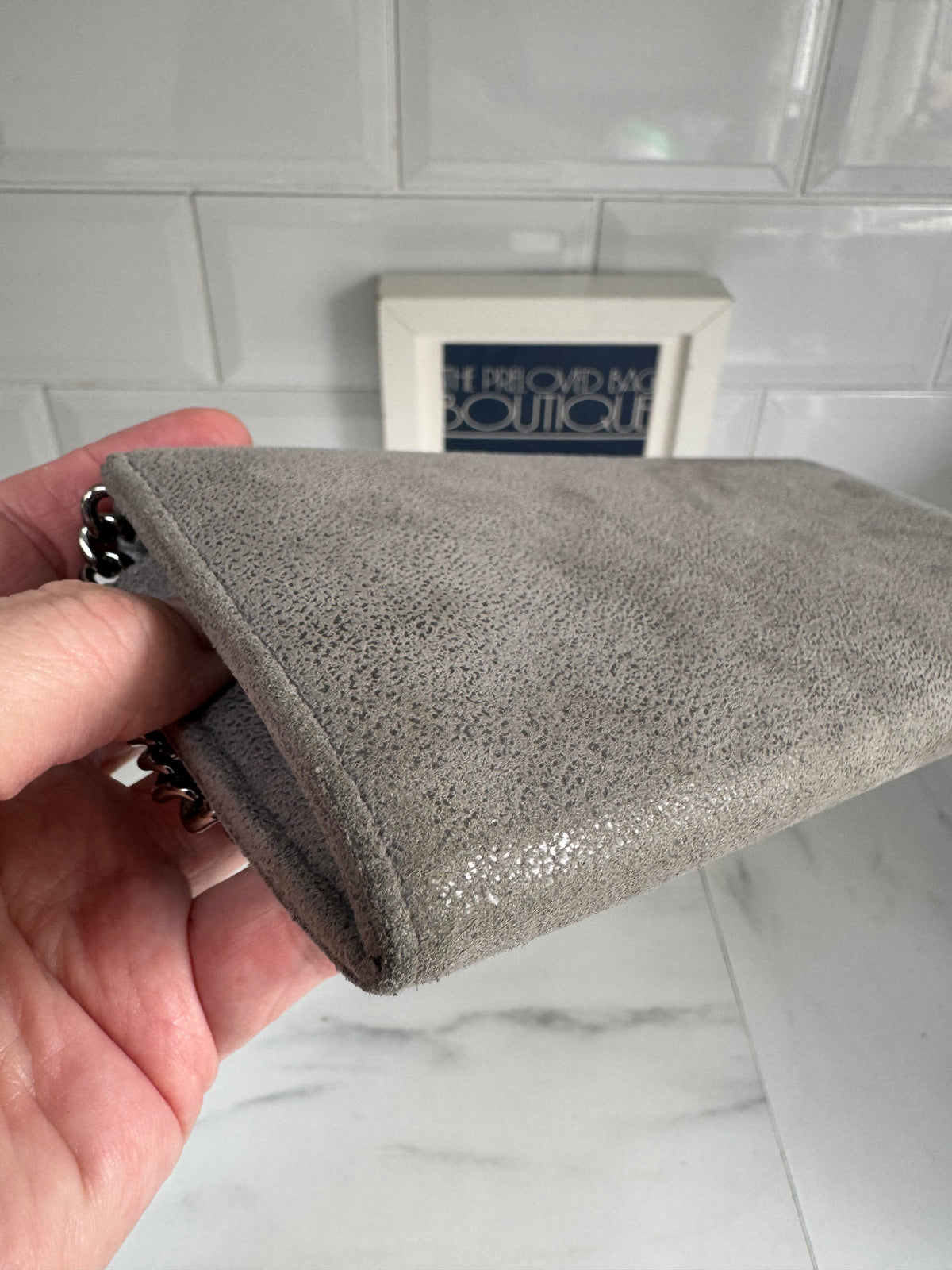 Stella McCartney Falabella Purse - Grey