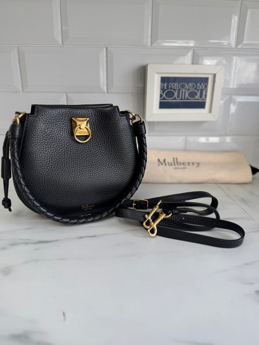 Mulberry Mini Iris Hobo - Black