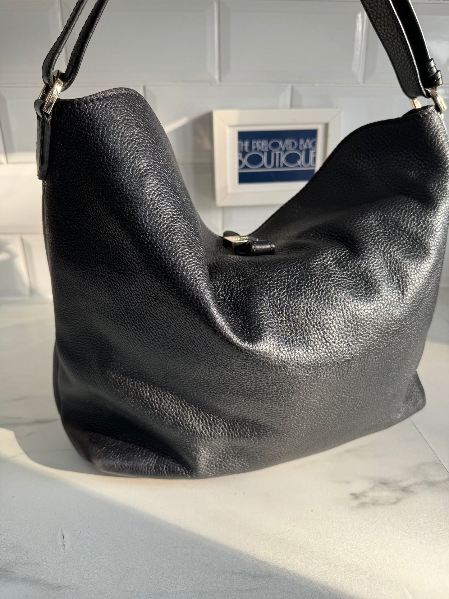 Mulberry Tessie Hobo (2) - Black