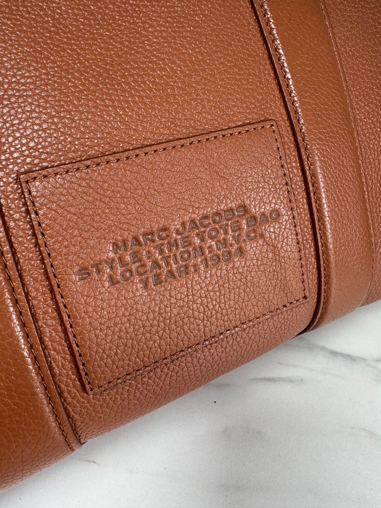 Marc Jacobs “The Tote Bag” Medium - Argan Oil
