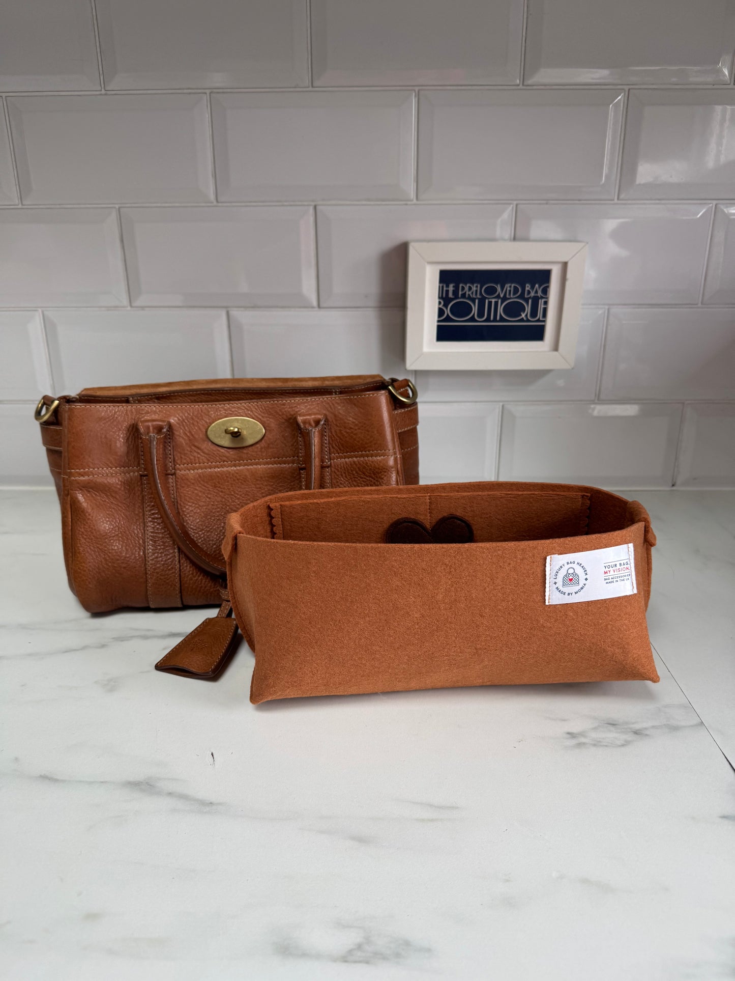 Mulberry SmallBayswater Satchel - Oak