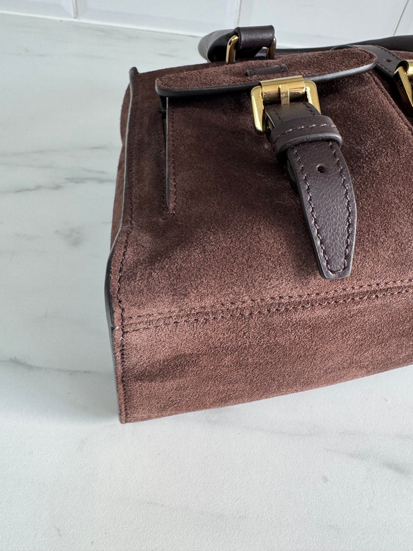 Mulberry Small Roxanne  - Chocolate