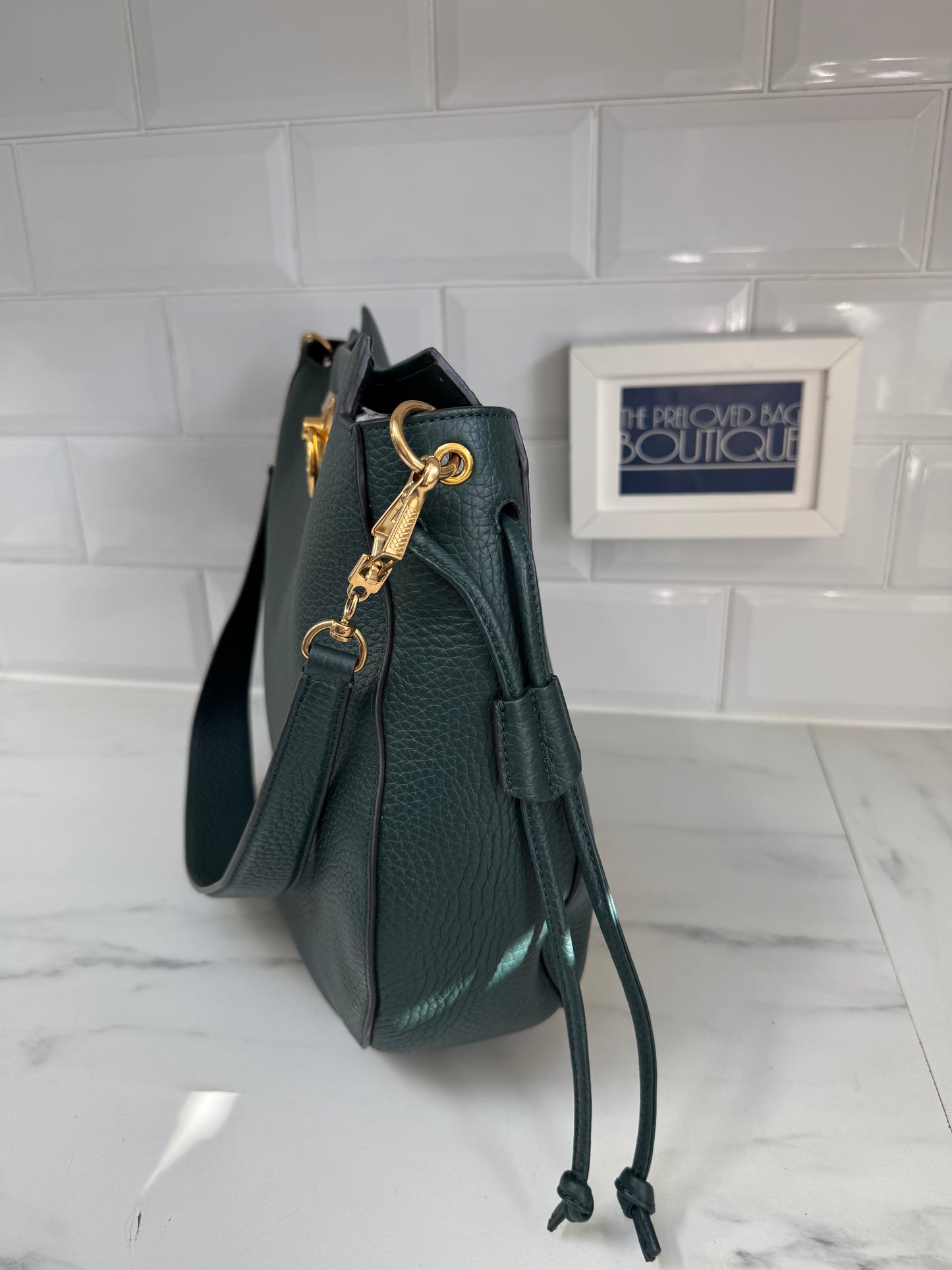 Mulberry Iris Hobo - Mulberry Green