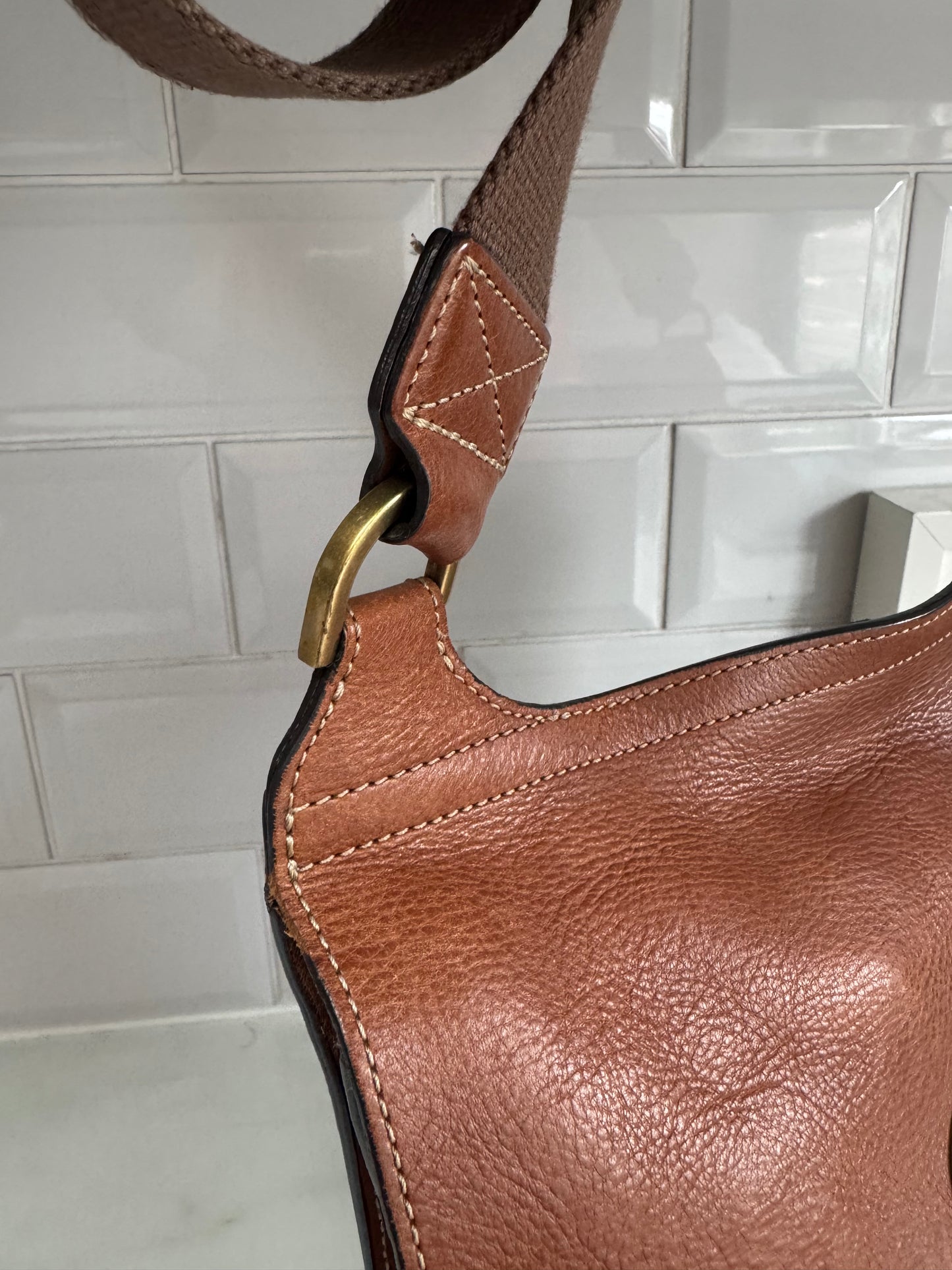 Mulberry Large Antony/Messenger -Oak